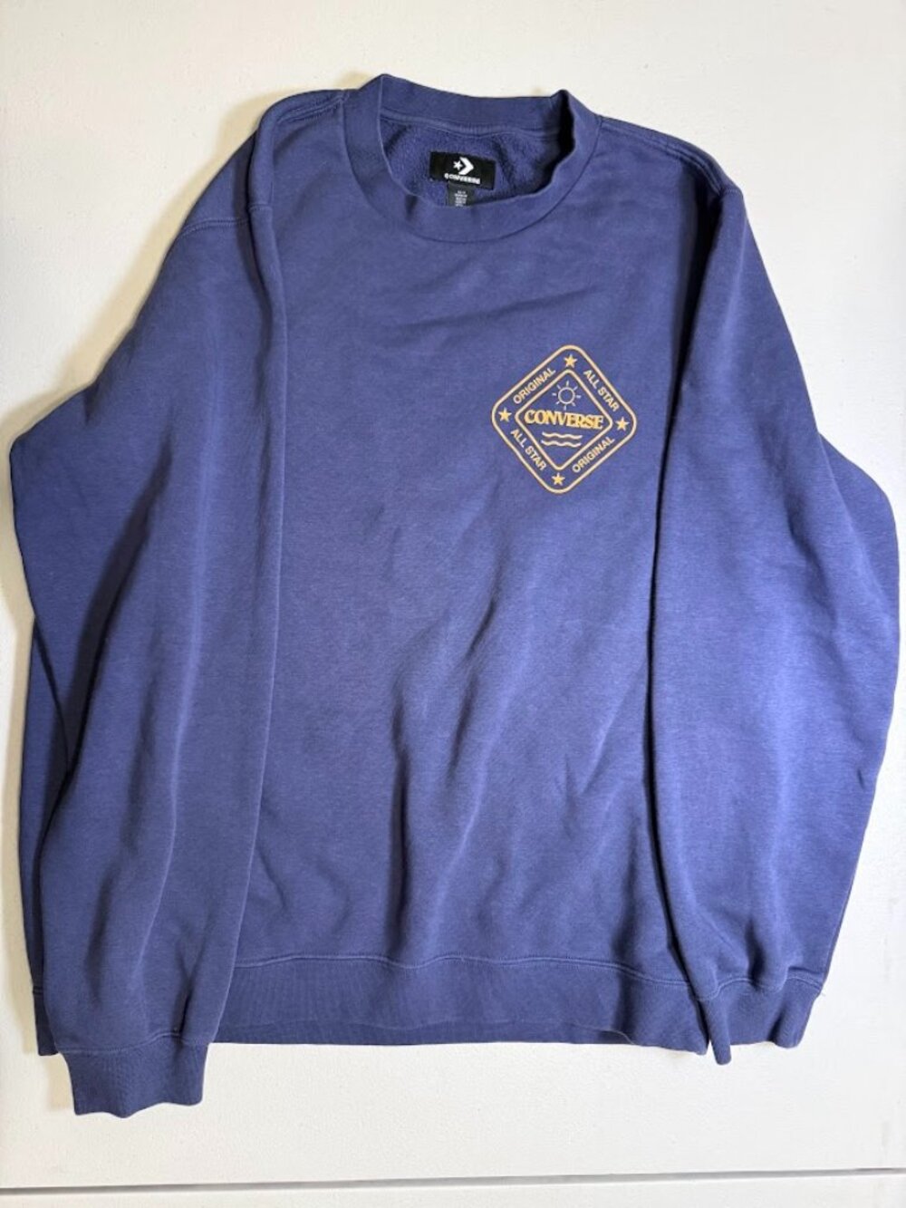 Converse All Star Mountain Graphic Crewneck Sweatshirt